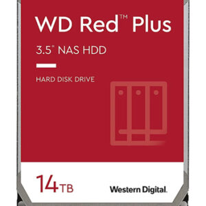 Western Digital Red Plus interne HDD 14TB, 3,5 Zoll, 7200 RPM, WD140EFFX