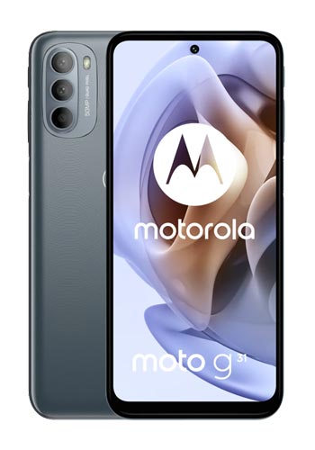 Motorola Moto G31 4G Dual SIM 64GB, 4GB RAM, Mineral Grey