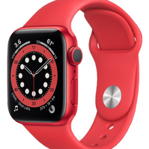 Apple Watch Series 6 Aluminium PRODUCT(RED), Sport Band PRODUCT(RED), M00M3FD/A, 44mm