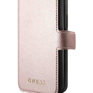 GUESS Book Case Iridescent Pink, für iPhone 12/12 Pro, GUFLBKSP12MIGLRG, Blister