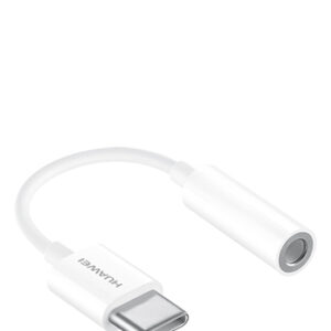Huawei USB Typ-C auf 3.5 mm Klinke Adapter CM20, White, Blister