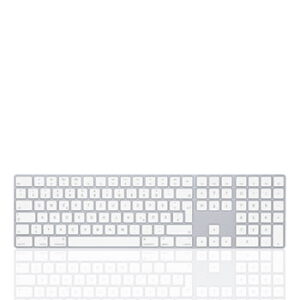 Apple Magic Keyboard and Numeric Keypad Silver, MAC & IOS, MQ052D/A, Blister