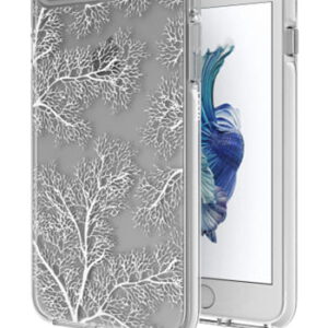 Gear4 D3O Cover Transparent, Victoria Coral für iPhone 8 Plus/7 Plus/6s Plus/6 Plus, Blister