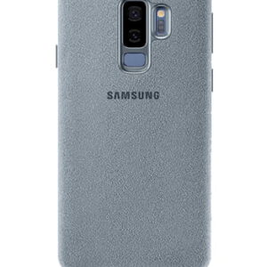Samsung Alcantara Hard Cover Mint, für Samsung G965F Galaxy S9 Plus, EF-XG965AM, Blister