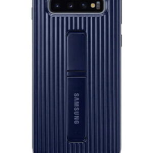 Samsung Protective Standing Cover Black-Blue, für Samsung G973 Galaxy S10, EF-RG973CB, Blister