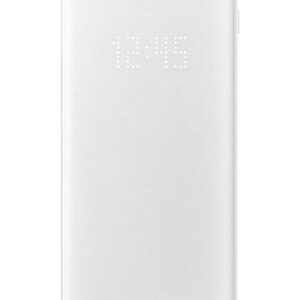 Samsung LED View Cover Book Style White, für Samsung G975 Galaxy S10 Plus, EF-NG975PW, Blister