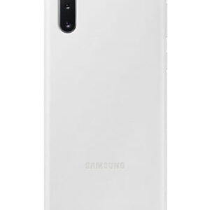 Samsung Leather Cover White, für Samsung N970 Galaxy Note 10,EF-VN970LW, Blister
