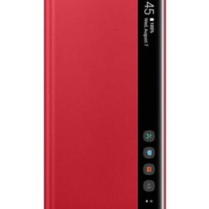 Samsung Clear View Cover Book Style Red, für für Samsung N970 Galaxy Note 10, EF-ZN970CR, Blister