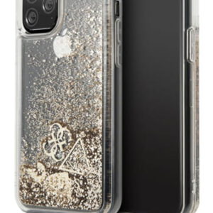 GUESS Hard Cover Glitter Silver, für Apple iPhone 11, GUHCN61GLHFLSI, Blister