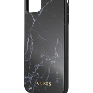 GUESS Hard Cover Black, Marble für Apple iPhone 11 Pro Max, GUHCN65HYMABK, Blister