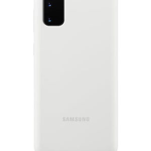Samsung Silicone Cover White, für Samsung G980F Galaxy S20, EF-PG980TW, Blister