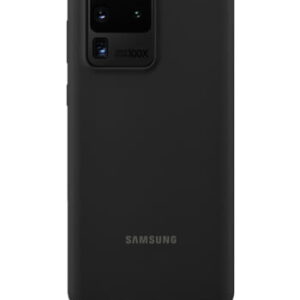 Samsung Silicone Cover Black, für Samsung G988F Galaxy S20 Ultra, EF-PG988TB, Blister