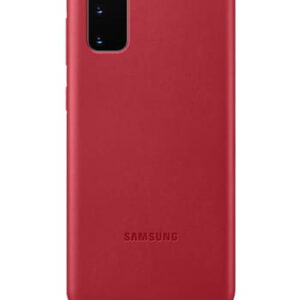 Samsung Leather Cover Red, für Samsung G980F Galaxy S20, EF-VG980LR, Blister