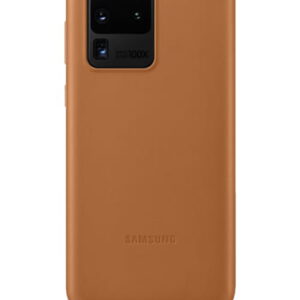 Samsung Leather Cover Brown, für Samsung G988F Galaxy S20 Ultra, EF-VG988LA, Blister