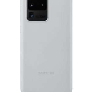 Samsung Leather Cover Light Grey, für Samsung G988F Galaxy S20 Ultra, EF-VG988LS, Blister