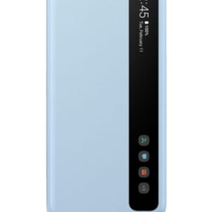 Samsung Clear View Cover Sky Blue, für Samsung G980F Galaxy S20, EF-ZG980CL, Blister