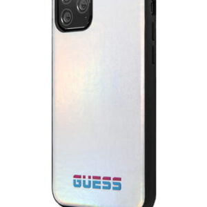 GUESS Hard Cover Iridescent Silver, für Apple iPhone 11 Pro Max, GUHCN65BLD, Blister