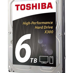 Toshiba Hard Drive X300 6TB, 3,5 Zoll. intern