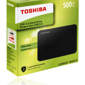Toshiba Canvio Basics 500GB, USB3.0, Externe Festplatte