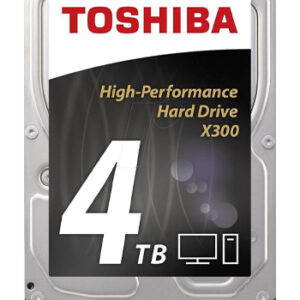 Toshiba Hard Drive X300 4TB, 3,5 Zoll. intern