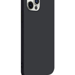 MTM TPU Silicon Cover Black, für Apple iPhone 12 Pro Max, Bulk