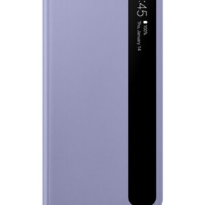 Samsung Smart Clear View Cover Violet, für Samsung G991F Galaxy S21, EF-ZG991CV, EU Blister
