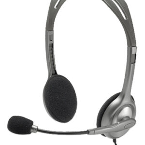 Logitech H110 Stereo Headset Silver, 981-000271, Universal, Blister