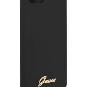 GUESS Hard Cover Silicone Vintage Black, für Apple iPhone SE 2020 / 8, GUHCI8LSLMGBK, Blister