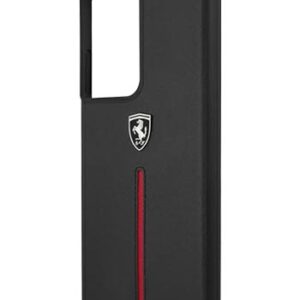 Ferrari Leather Cover Off Track Nylon Black, Off Track für Samsung G998 Galaxy S21 Ultra, FEOSIHCS21LBK, Blister