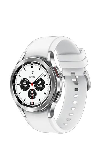 Samsung Galaxy Watch4 Classic BT Silver, SM-R880NZS, SmartWatch, 42mm, EU-Ware