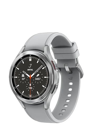 Samsung Galaxy Watch4 Classic BT Silver, SM-R890NZS, SmartWatch, 46mm, EU-Ware