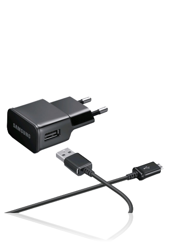 Samsung Netzteil USB & Ladekabel Micro USB Black, 2A, ETAU90EBE, Blister