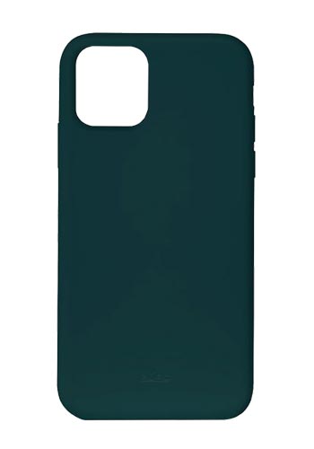 PURO Icon Silikon Schutzhülle Green, für iPhone 11