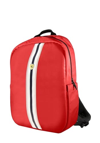 Ferrari Unisexs x Scuderia Backpack, 38.1 cm (15 inch) Red/Black