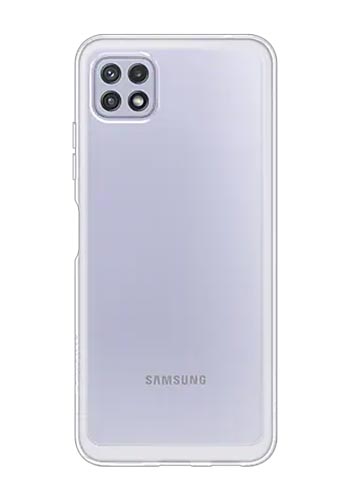 Samsung Soft Clear Cover Transparent, für Samsung A226 Galaxy A22 5G, EF-QA226TT, Blister