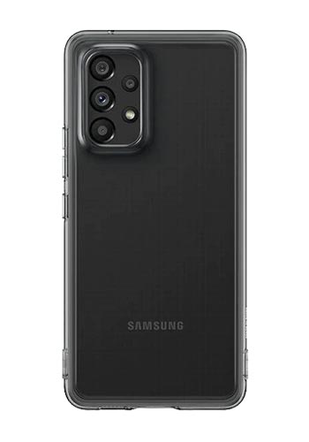 Samsung Soft Clear Cover Black, für Galaxy A53 (5G), EF-QA536TBEGWW