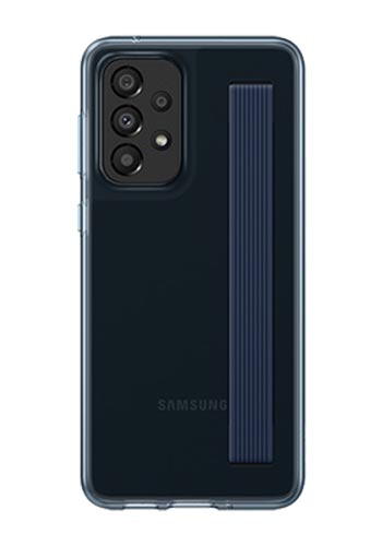 Samsung Slim Strap Cover Black, für Galaxy A33 (5G), EF-XA336CBEGWW