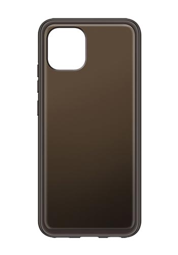 Samsung Soft Clear Cover Black, für Galaxy A03, EF-QA036TBEGEU