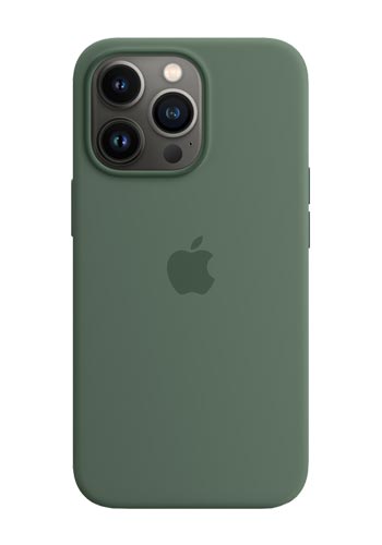 Apple Silikon Case für iPhone 13 Pro Max mit MagSafe (eukalyptus) MN6C3ZM/A