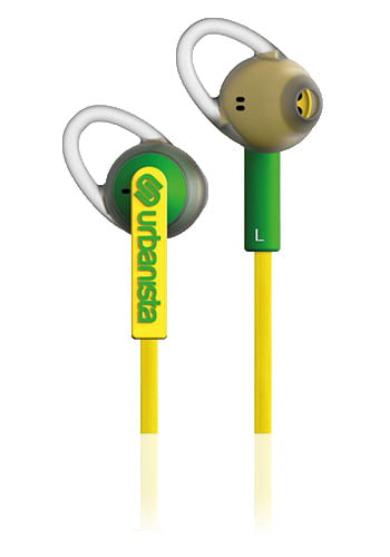 Urbanista Rio - In-Ear Sport Headset, Yellow, Universal