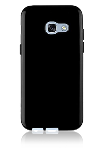 MTM TPU Silicon Cover Black, für Samsung A320F Galaxy A3 (2017), Blister