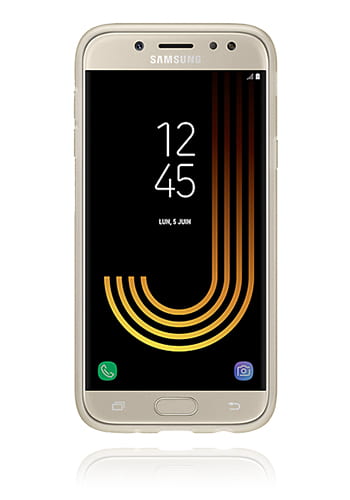 Samsung Jelly TPU Cover Gold, für Samsung J530F Galaxy J5 (2017), EF-AJ530TE, Blister