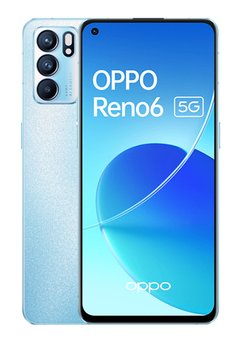 Oppo Reno6 5G Dual Sim 8GB RAM, 128GB , Blau