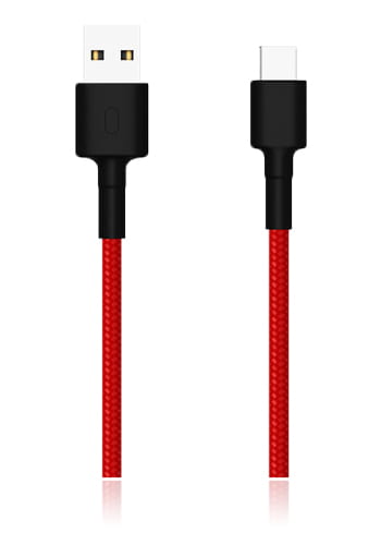 Xiaomi Mi Typ-C Kabel Red, geflochten, Blister