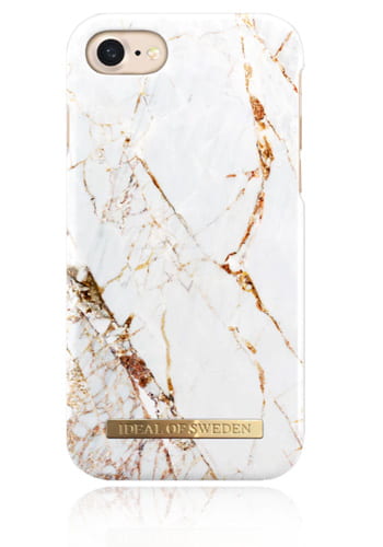 iDeal of Sweden Fashion Case Carrara Gold, für Apple iPhone 7/8, Blister