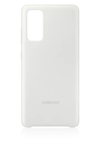 Samsung Silicone Cover White, für Samsung G780 Galaxy S20 FE, EF-PG780TW, Blister