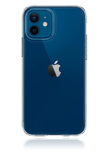MTM TPU Silicon Cover Superslim, Transparent, für Apple iPhone 12 Mini, Bulk