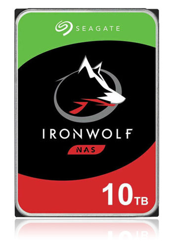 Seagate IronWolf NAS HDD 10TB, 3,5 Zoll, 7200 RPM, ST10000VN0008