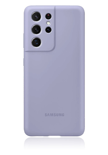 Samsung Silicone Cover Violet, für Samsung G998F Galaxy S21 Ultra, EF-PG998TV, Blister