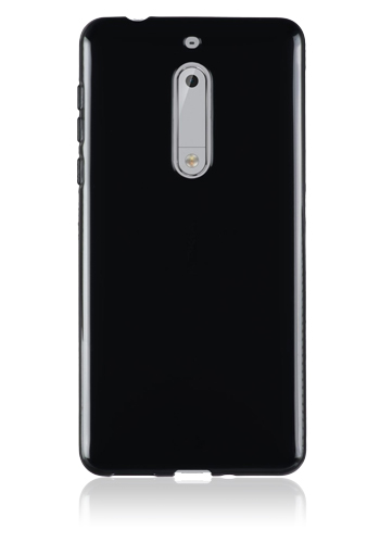 MTM TPU Silicon Cover Black, für Nokia 5, Bulk